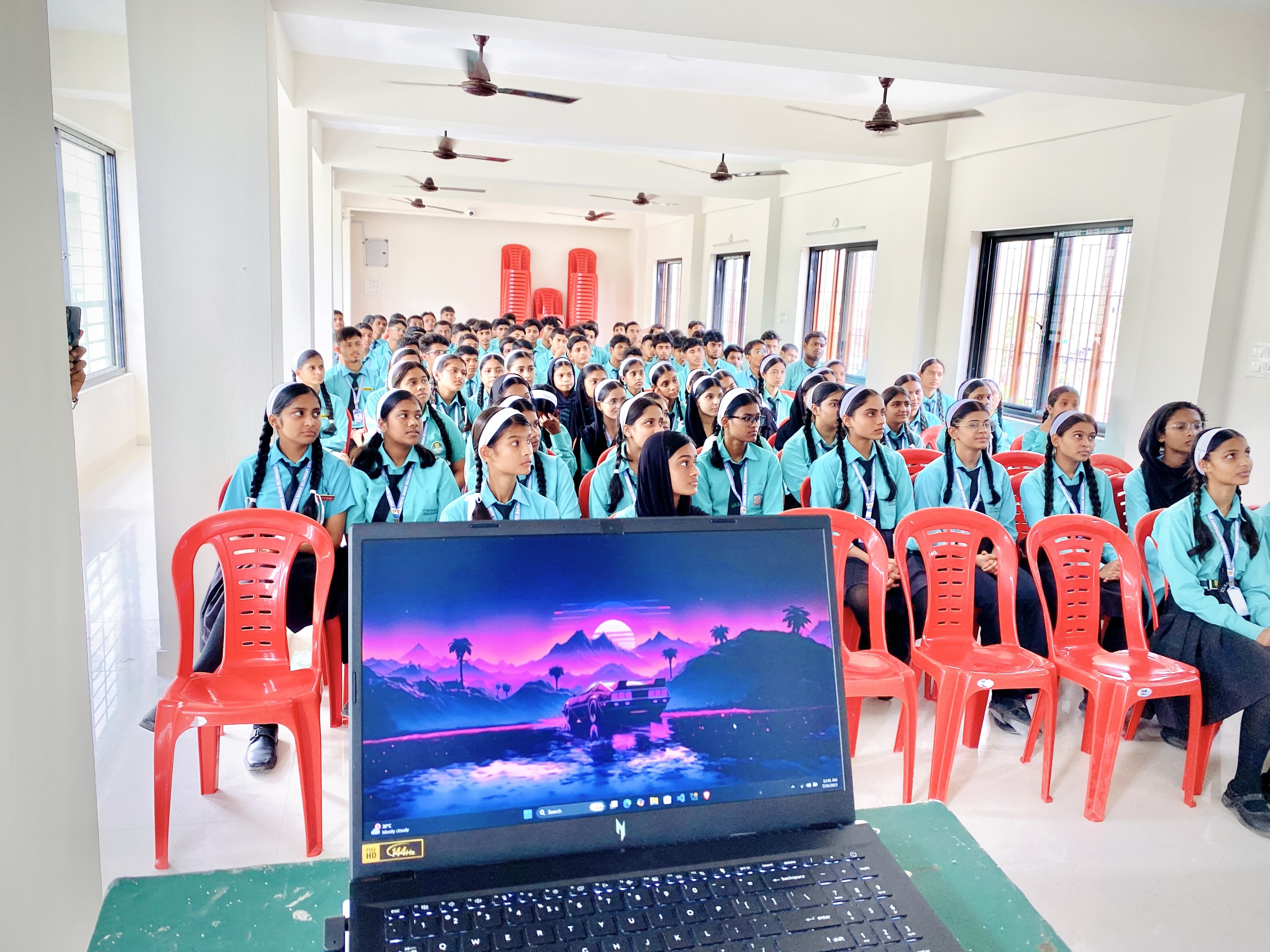 TC Pioneer cybersecurity workshop with community members participating in hands-on training