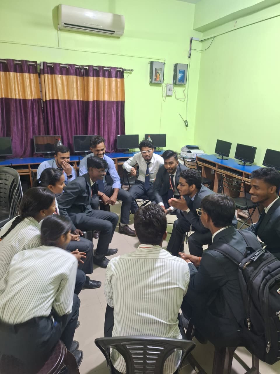 TC Pioneer security awareness workshop participants engaging in cybersecurity discussion